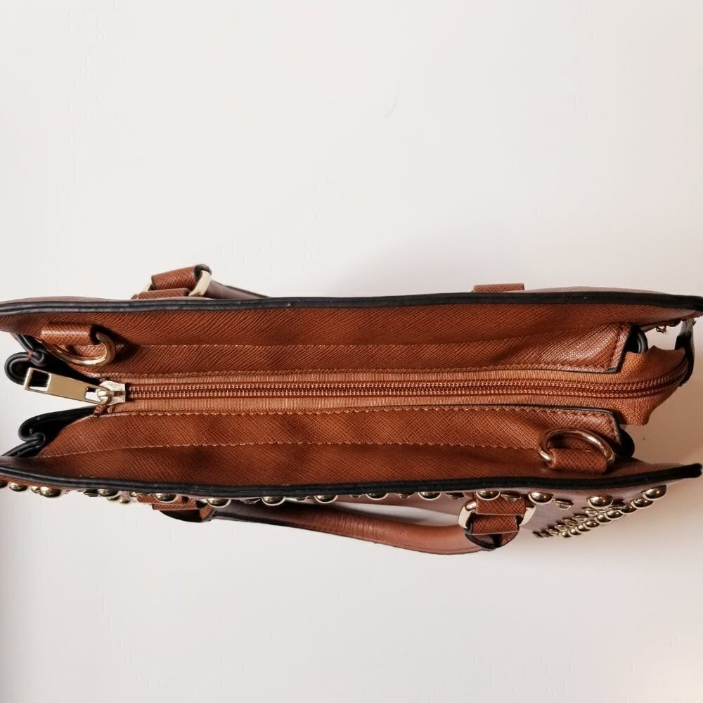 YOKI Satchel Brown Purse Bag - Picture 7 of 12